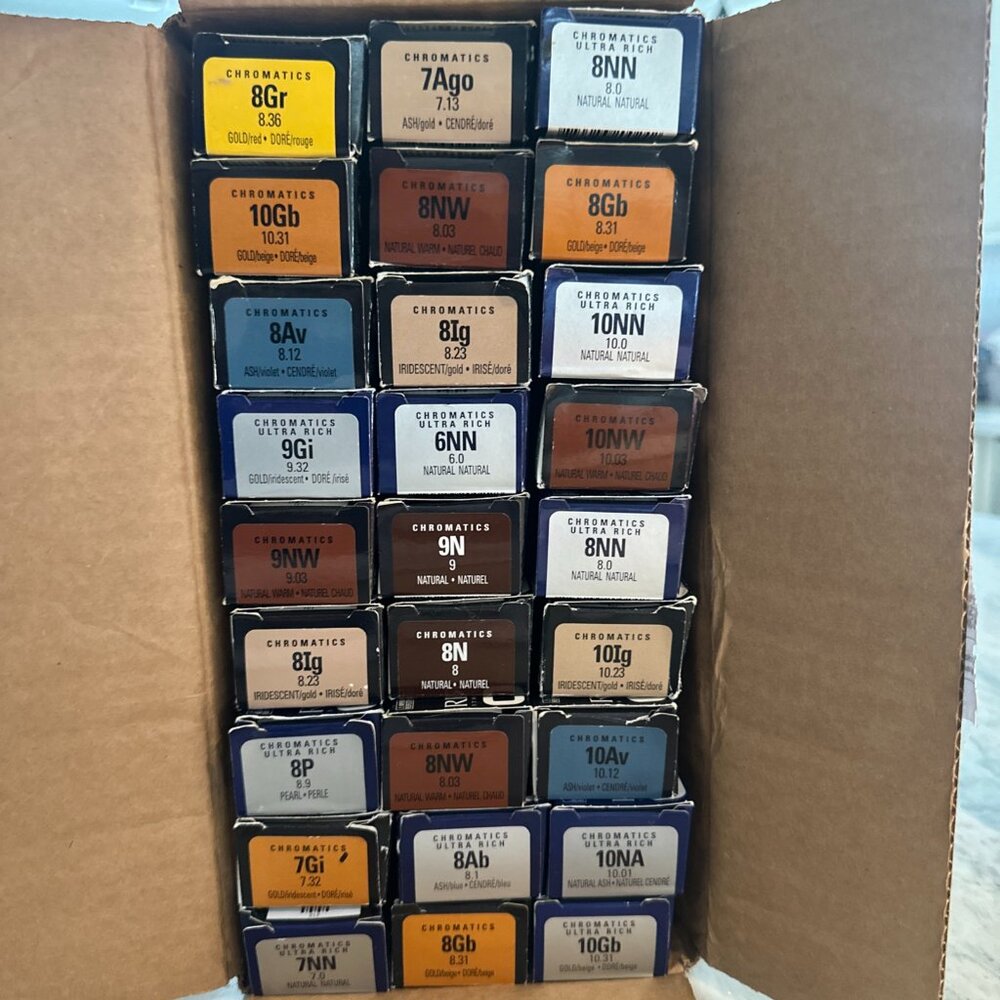 REDKEN CHROMATICS BUNDLE  24 Color Blonde Selection